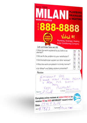 Customer comment card by Elaine